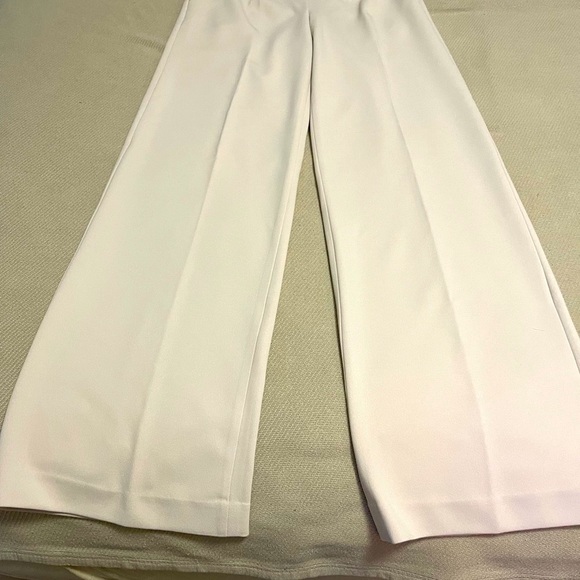 Express wide leg editor pants baby pink size 0 - Picture 4 of 5